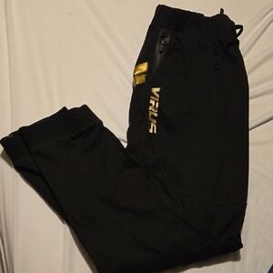 Virus Men's Black Gold KL-2 Jogger Pants